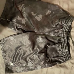 Black and white men shorts